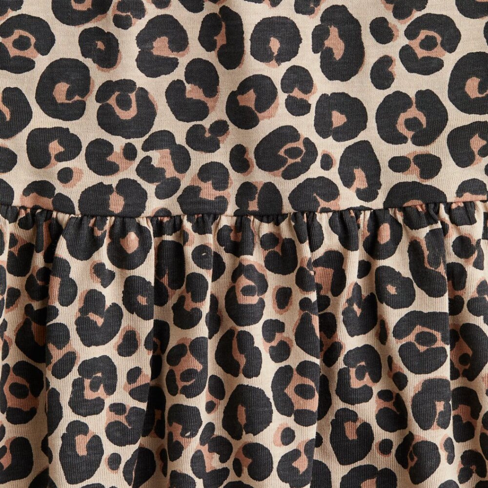 H&M Toddler's Leopard Print Sleeveless Dress/NWT/5T-6 - Picture 3 of 10